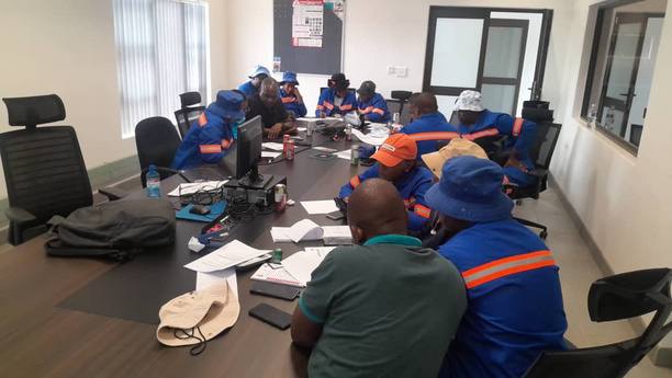 Chlorine Dioxide Training — WUC Palapye