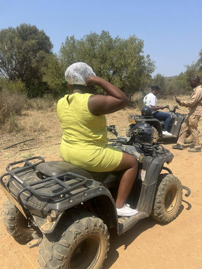 Outdoor team activity — Botswana bush
